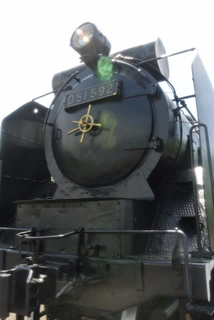 国鉄D51形蒸気機関車 (D51592) 山口下松市笠戸島 - 観光