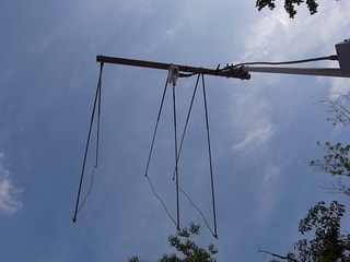 人気が高い  2ele 144Mhz Cubical 暁の広場 - Quad アンテナ