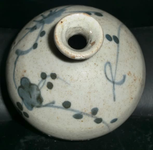 古伊万里梅紋油壷 その1 - 夜噺骨董談義 古伊万里梅紋油壷 その1 - 夜噺骨董談義