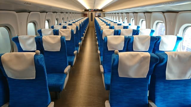 東海道新幹線N700Sに乗車 - motoryama7011fの鉄ヲタ日記