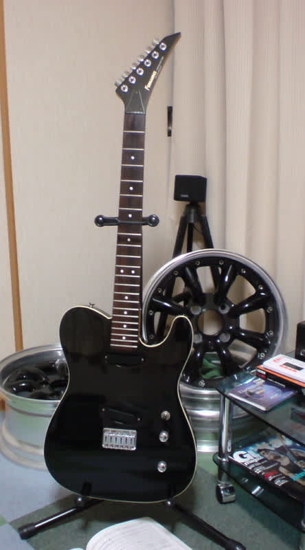 FERNANDES tej-45B フロントPU断線 FERNANDES tej-45B フロントPU断線 ギター工房弦 過去の作業