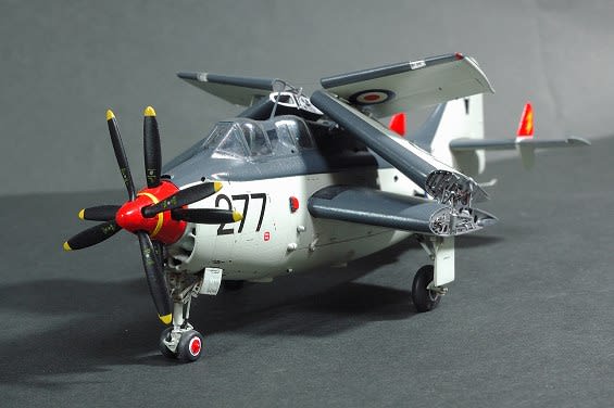 1/72 Fairey Gannet（フェアリー ガネット） - 三丁目の飛行機屋