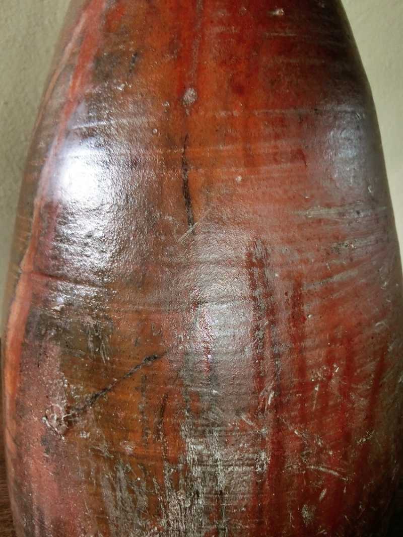 古備前　徳利　手捻り　備前　火襷　骨董 第一章より～古備前「徳利」 | 湖都しるべ～MIHO MUSEUM「The