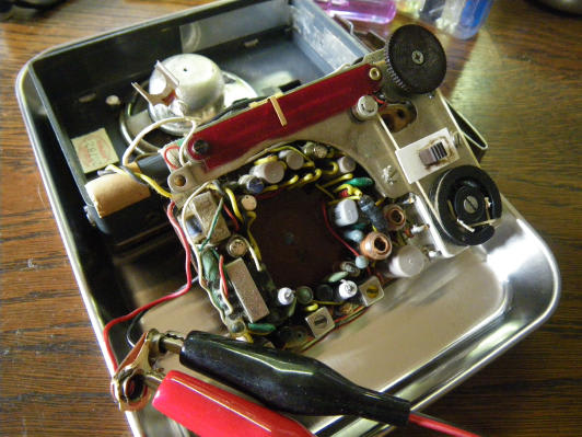 古いSONY製トランジスタラジオ TR-714の修理(1/8) - 東京里山 古いSONY製トランジスタラジオ TR-714の修理(1/8) - 東京里山