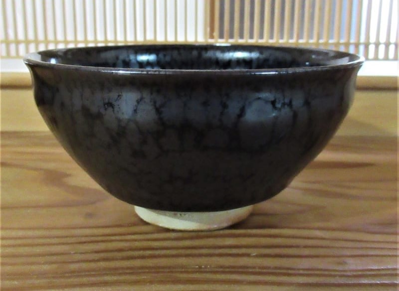平野庫太郎作 油滴天目茶碗 ＆ 辰砂天目茶碗 - 夜噺骨董談義