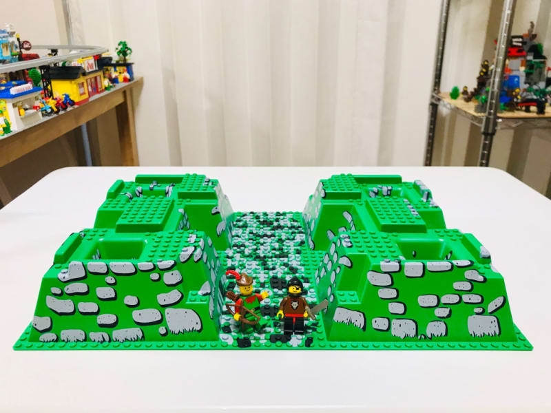 ☆LEGO 7036【ドワーフの武器工場】をウルフ盗賊団モデルに