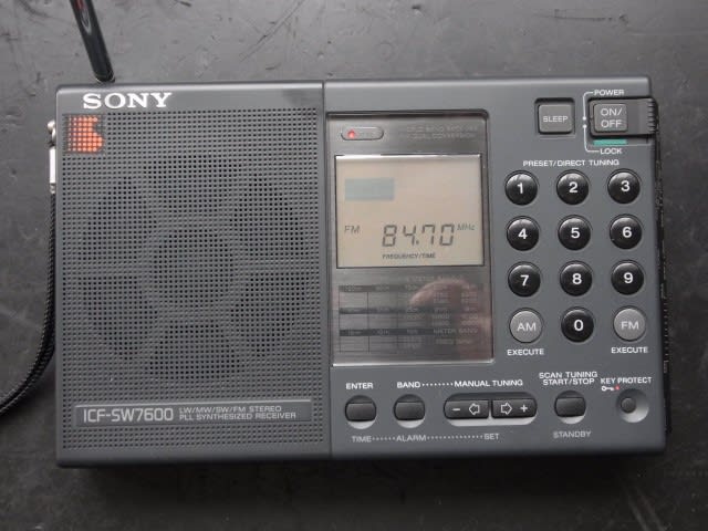 SONY, ICF-SW7600 - テレビ修理-頑固親父の修理日記 SONY, ICF-SW7600 - テレビ修理-頑固親父の修理日記