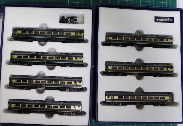 TOMIXの92037/92038 14系「なにわ」基本/増結セット(旧塗装 TOMIXの92037/92038 14系「なにわ」基本/増結セット(旧塗装