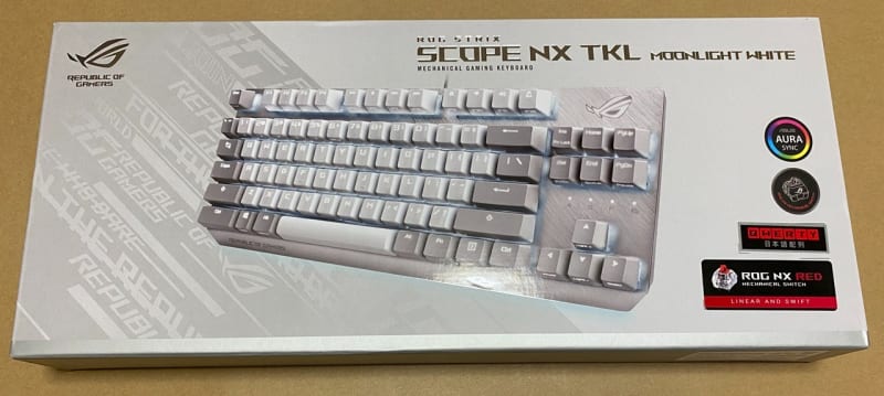 ASUS ROG Strix 有線メカニカルキーボードのレビュー - CBRで
