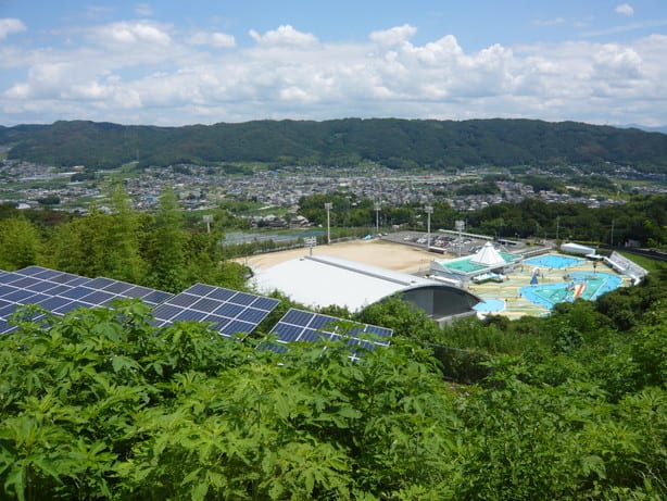 平群町総合スポーツセンター防災拠点施設の視察 山本たかしの連絡帳