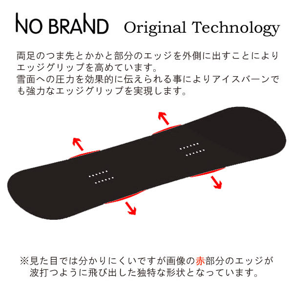 最安値級価格 真っ白デッキに＆真っ黒ソールのNO BRANDスノーボードが入荷して スノーボード