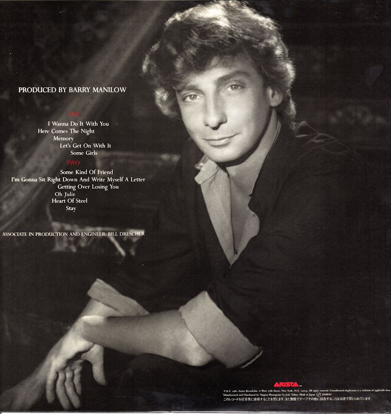 Here Comes The Night/Barry Manilow ヒア・カムズ・ザ・ナイト