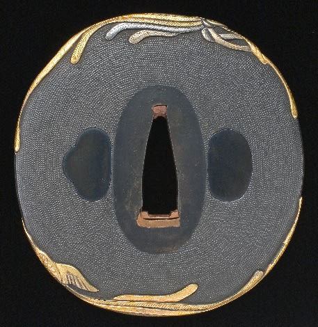 鳳凰図鍔 吉岡因幡介 Yoshiokainabanosuke Tsuba - 鐔鑑賞記 by Zenzai