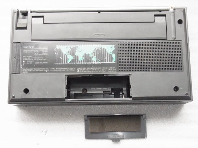 SONY, ICF-2001D - テレビ修理-頑固親父の修理日記 SONY, ICF-2001D - テレビ修理-頑固親父の修理日記