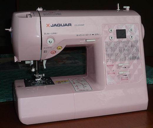 ジャガー コンピュータミシン MP-2204MP 付属品一式オプション品付き