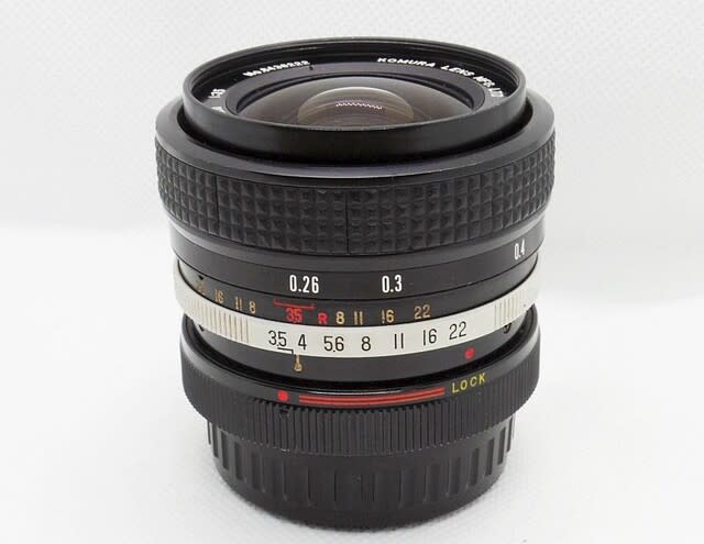 メリ・ハリ、そしてバブルなコムラー W-KOMURA 24mm F3.5 - 迷