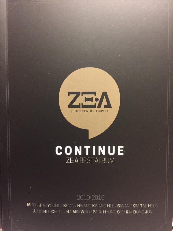 ZE:A BEST ALBUM CONTINUE 2010-2015 - ☆JunStar☆ -姐日記2-