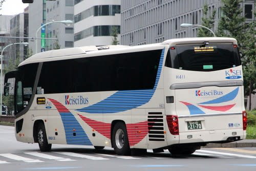 京成バスの新顔 日野セレガHD H411号車 - バスターミナル 京成バスの新顔 日野セレガHD H411号車 - バスターミナル