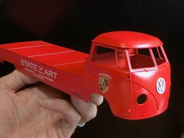 USCPトランスキット 1/24 VW T1ロングトランスポーター 製作開始