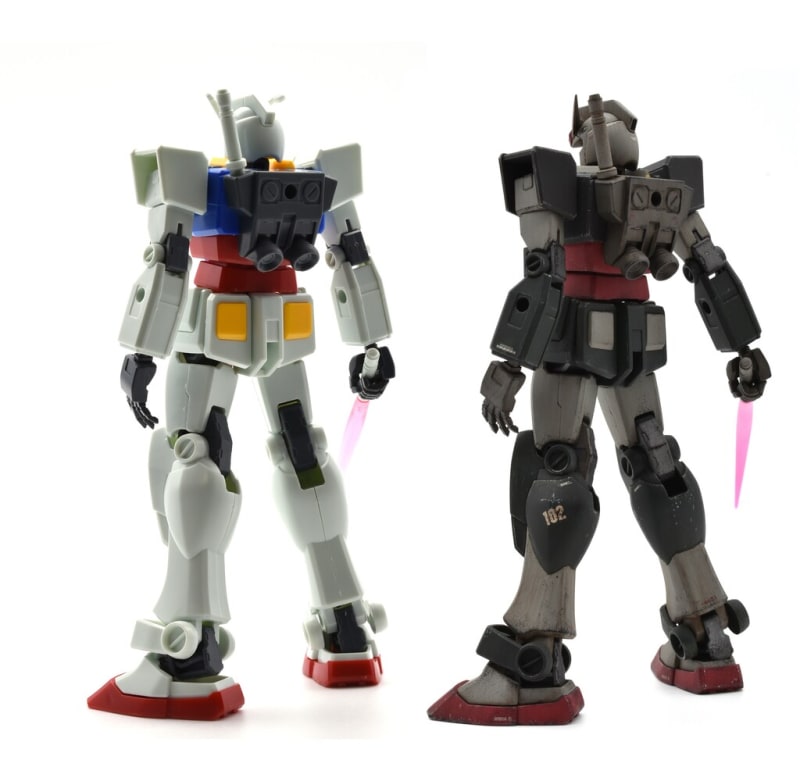 EGガンダム 完成 - 仁ちゃん家 ～ガンプラ作りたい建築系