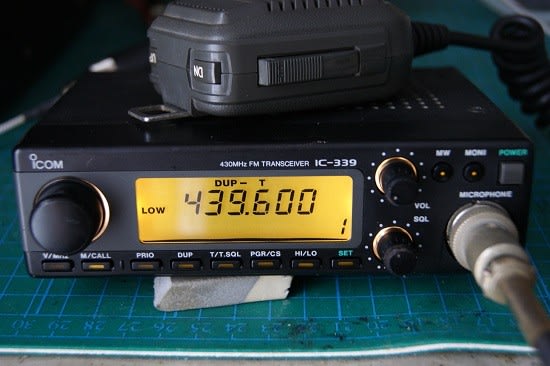 ICOM IC339 430MHz トランシーバー - ガラクタな部屋 ICOM IC339 430MHz トランシーバー - ガラクタな部屋