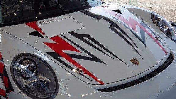 レーシングカー】ポルシェ・911 GT3 Cup（Type 991） 特別展示 in