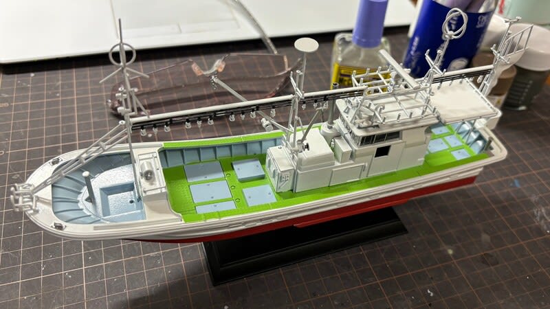 アオシマ 1/64 第三十一漁福丸 製作記 - 松輪で10キロ アオシマ 1/64 第三十一漁福丸 製作記 - 松輪で10キロ
