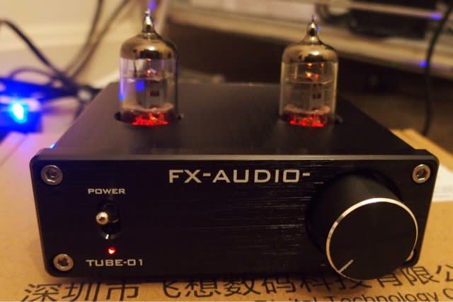 Sansui au-666に真空管プリアンプFX-01を導入 - 自称・へっぽこ Sansui au-666に真空管プリアンプFX-01を導入 - 自称・へっぽこ