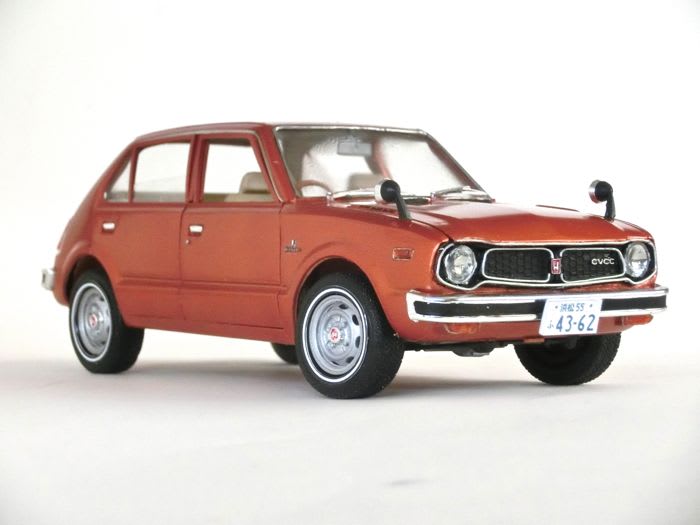 1/20 ナガノ ホンダシビック1500GL 製作記 完成！ - sportscar