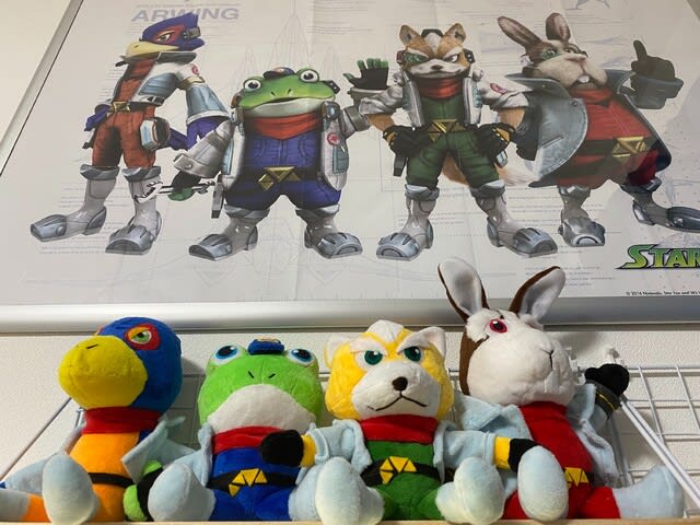手作りぬいぐるみ・スターフォックス - 俺の翼に乗らないか? 手作りぬいぐるみ・スターフォックス - 俺の翼に乗らないか?
