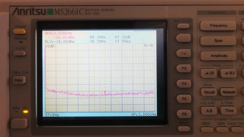 アンリツ スペアナ MS2661C(TG付) 修理 - 閑話休題 アンリツ スペアナ MS2661C(TG付) 修理 - 閑話休題