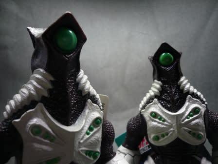 希少　1995年製　ソフビ ウルトラマン ザム星人 BANDAI(バンダイ)・ソフビ人形・ウルトラ怪獣・ザム星人