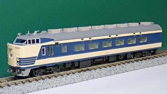 少し古いネタでTOMIXの583系 N1・N2編成・床下黒色セットの話 少し古いネタでTOMIXの583系 N1・N2編成・床下黒色セットの話