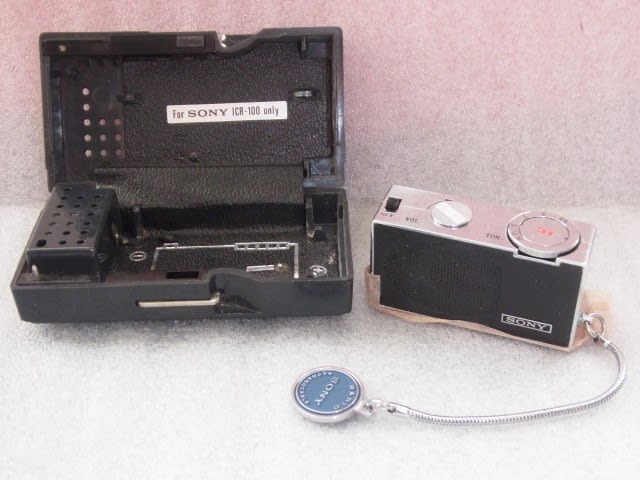 SONY, ICR-100 (1967) - テレビ修理-頑固親父の修理日記 SONY, ICR-100 (1967) - テレビ修理-頑固親父の修理日記