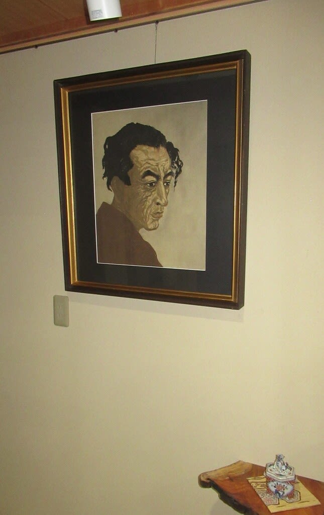 萩原朔太郎像 恩地孝四郎画 - 夜噺骨董談義 萩原朔太郎像 恩地孝四郎画 - 夜噺骨董談義