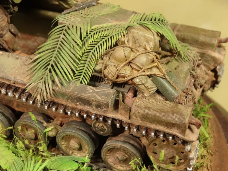 日本陸軍四式自走砲・ホロ ファインモールド1/35（IJA SP GUN
