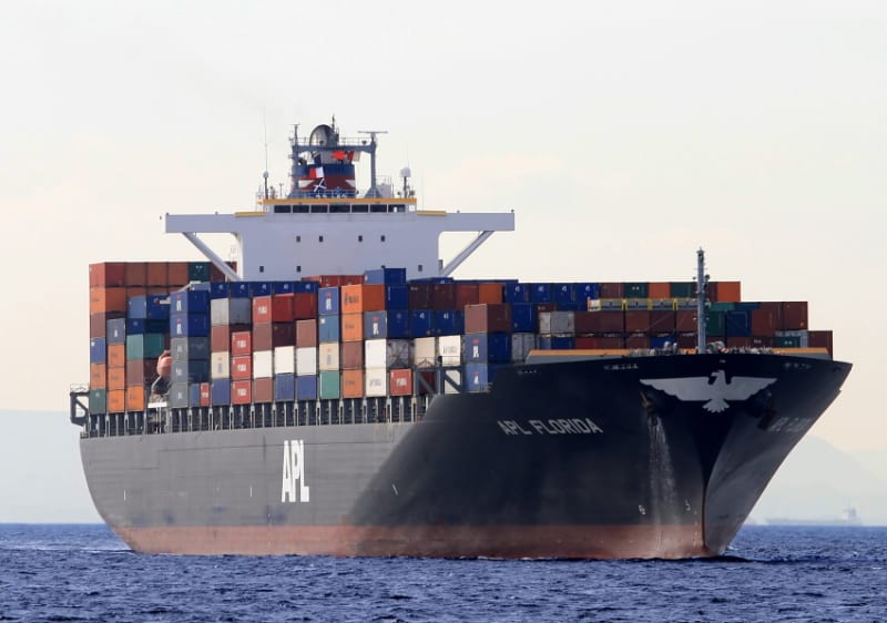 コンテナ船 「 APL FLORIDA 」 ( SGP / APL ) 本日横浜入港 コンテナ船 「 APL FLORIDA 」 ( SGP / APL ) 本日横浜入港