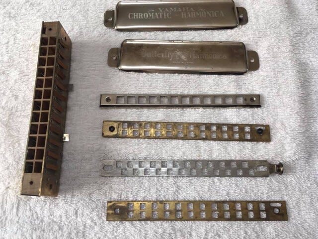 レトロ ビンテージ クロマチックハーモニカ YAMHA NO.1200 レトロ ビンテージ クロマチックハーモニカ YAMHA NO.1200