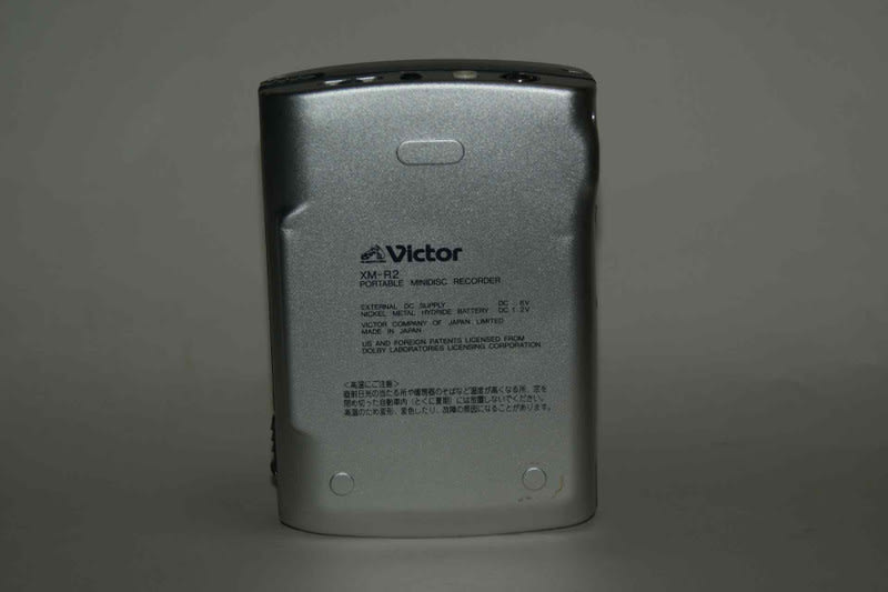 Victor ポータブルミニディスクレコーダー XM-R2 シルバー