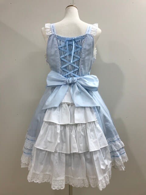 Marquiseジャンパースカート＋ヘッドドレスセット ピンク｜東京
