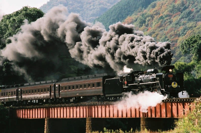 過去録~2003.11.1山口線C571「SLやまぐち号」 - 鉄道に懐かしさ 過去録~2003.11.1山口線C571「SLやまぐち号」 - 鉄道に懐かしさ
