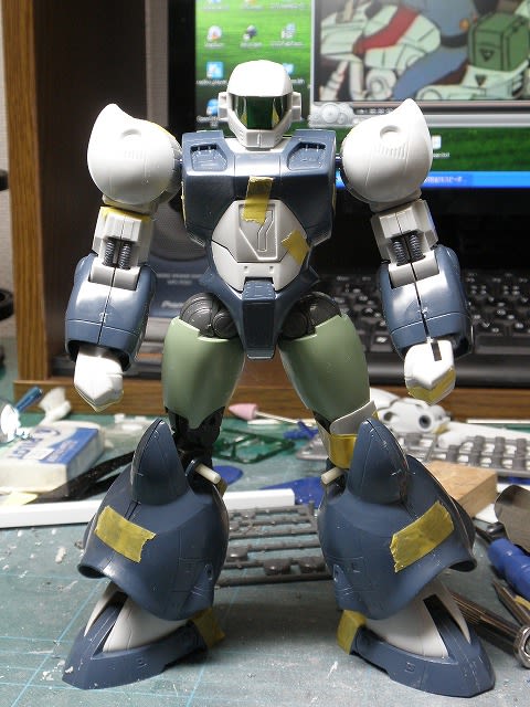 旧キット1/100バイファム完成 | ジオン驚異のメカニズム