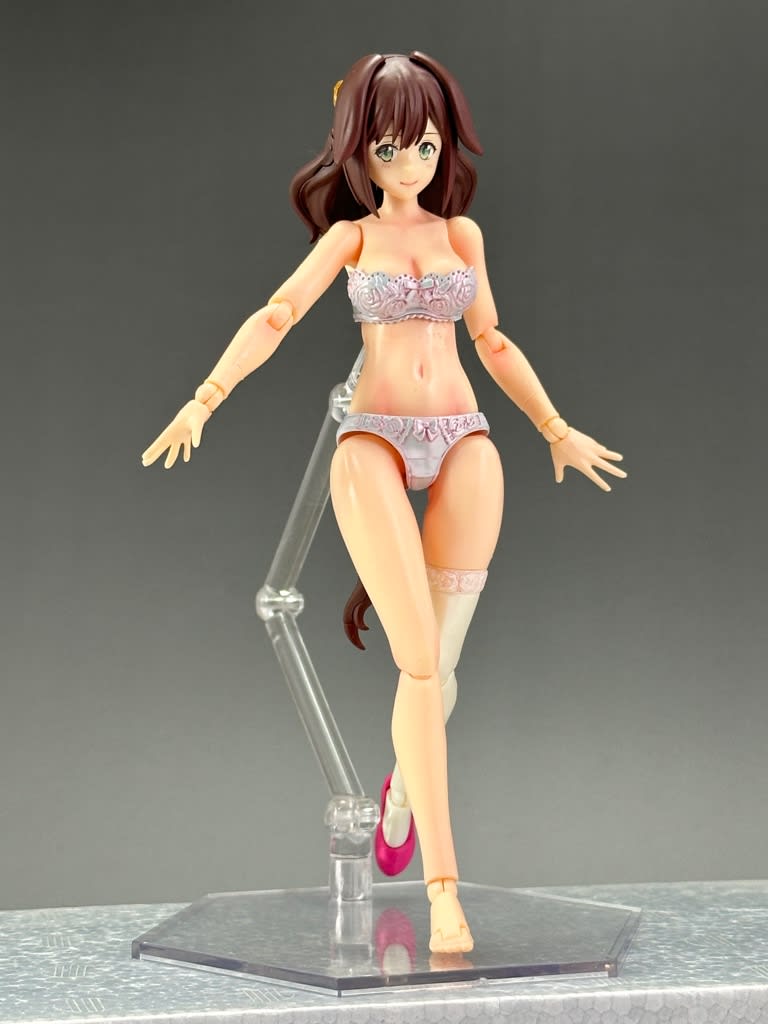 模型完成品 PLAMAX ギルティプリンセス 下着素体娘 ジェリー