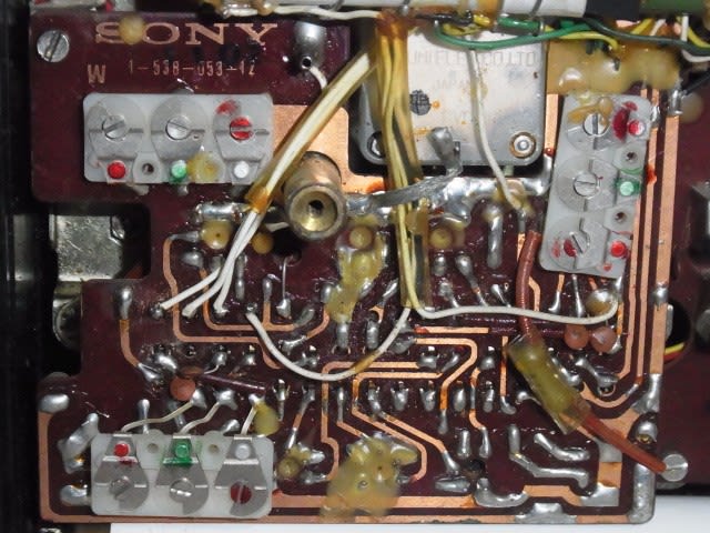 SONY, TR-911 - テレビ修理-頑固親父の修理日記 SONY, TR-911 - テレビ修理-頑固親父の修理日記