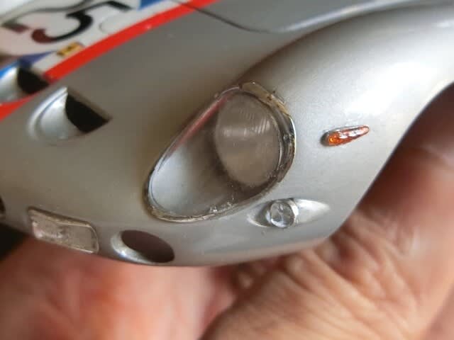 250GTOデカール使用 フジミ1/24フェラーリ250GTO1963ルマン 製作