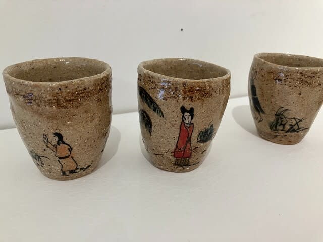 脇山さとみ作陶展『古今往来』＠佑英 - ひな菊の丘から