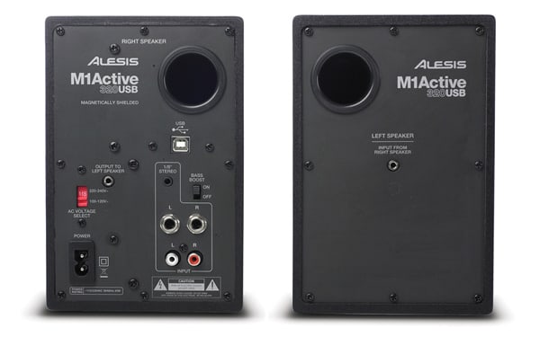 コンパクトなUSBインターフェース付モニタースピーカー「M1