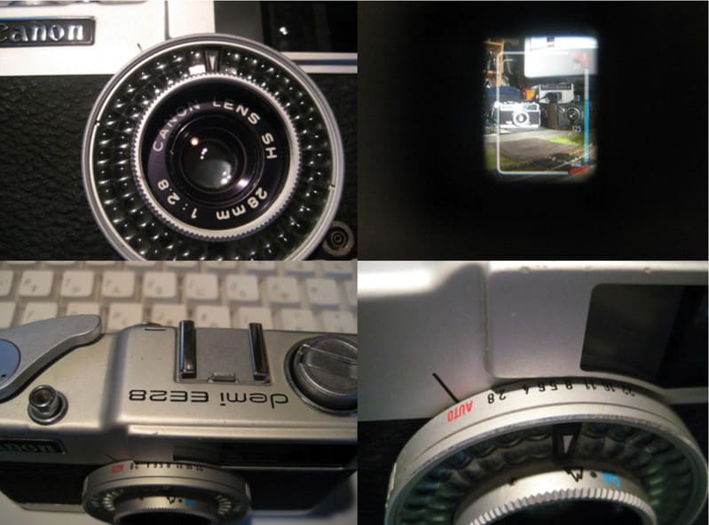 整備済・試写あり⭐Canon Demi EE28 プログラムEEでカンタン撮影