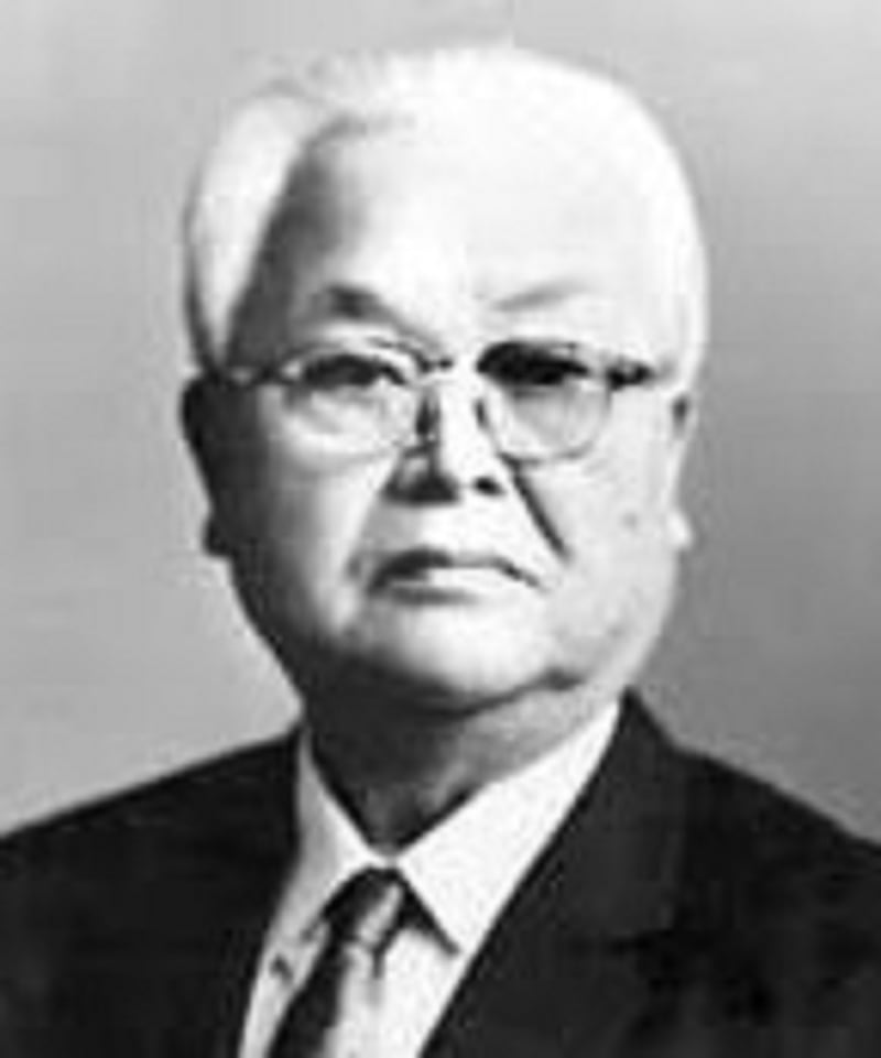 色紙2点 色紙 桃 金島桂華筆 80歳頃 ＆ 風景 野口彌太郎筆