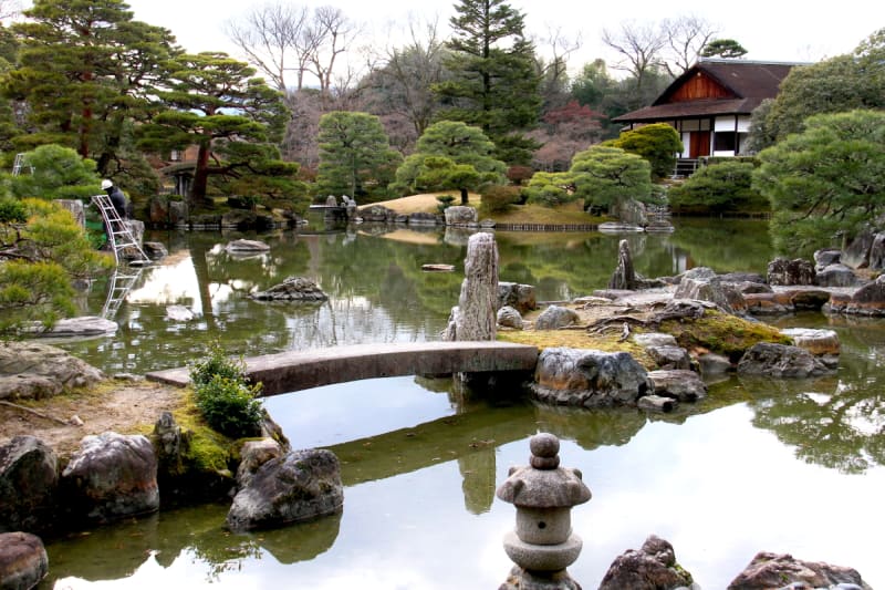 日本の庭園 御所 離宮の庭 全3冊 函付き 大型本 18㎏ 980部限定 本
